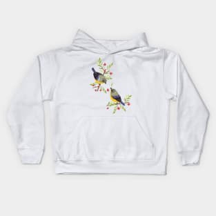 Birds On Branches Kids Hoodie